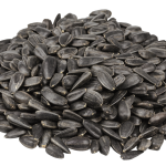 Saulespuķu sēklas čaulā lielās, melnas, 5kg